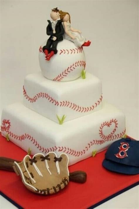 Wedding Cakes Baseball Wedding 2050293 Weddbook