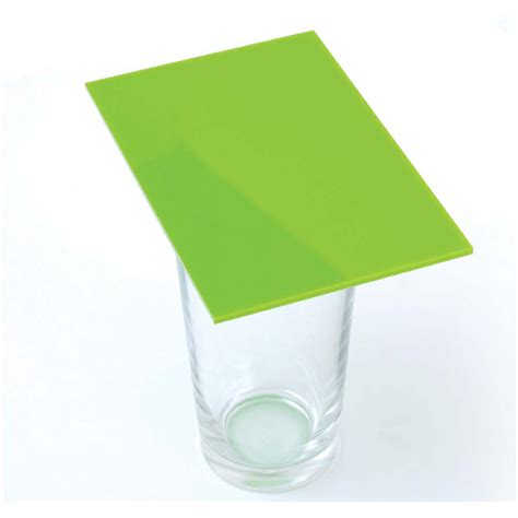 Premium Cast Acrylic 3mm Sheet Solid Lime Green 1000 X 500mm Lime