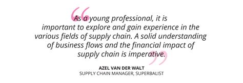 With a career in supply chain management, you can expect every day to be unpredictable—for better or for worse. How to become a Supply Chain Manager | GetSmarter Blog