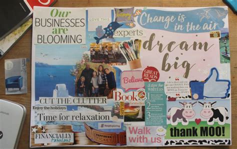 Using A Vision Board To Clarify Your Goals And Dreams