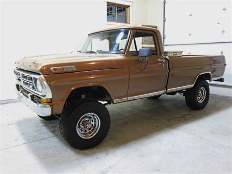 Sell Used 1972 Ford F100 F150 Sport Highboy Custom 4x4 4 Speed High