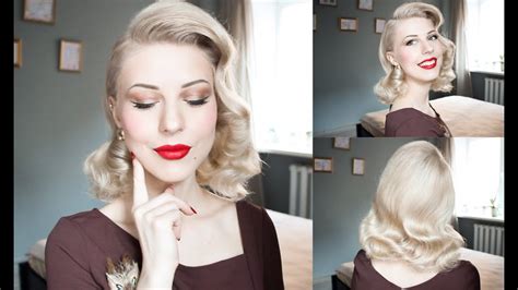 1950s Old Hollywood Diva Hairstyle Tutorial Ny Beauty Review