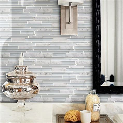 Usually used externally on facades, columns or water features, it is also popular used on an internal feature wall or fireplace. Modern stacked glass bathroom | Stacked stone, Glass ...