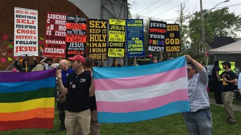 Churches Unions Supporters Ready To Block Anti Lgbtq Protesters At
