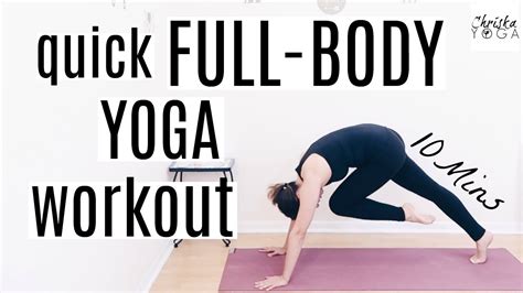 Yoga burn kick start kit. 10 Min Quick Full Body Yoga Workout | Yoga for Weight Loss ...