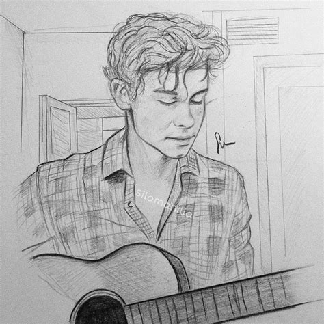 Pin By ᴄᴏᴇʟᴜᴍ🌠 On Sʜᴀᴡɴ ᴍᴇɴᴅᴇs Shawn Mendes Drawing Shawn Mendes Art