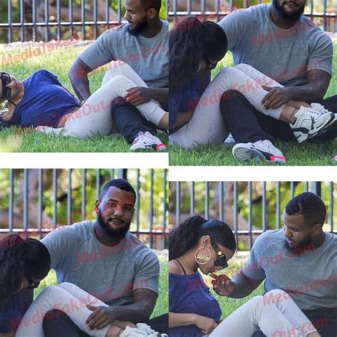 Rapper The Game Fingerbangs Model At The Park And Makes Her Smell His