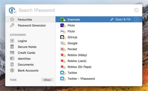 passwortmanager 1password 7 für mac mit drag and drop und neuem design mac life