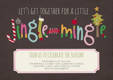 Celebrate The Season By Throwing A Fun Jingle And Mingle Pa