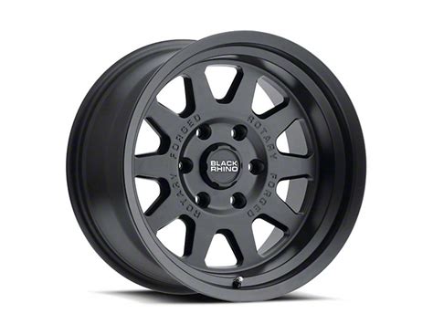 Black Rhino Sierra 1500 Stadium Matte Black 6 Lug Wheel 17x95 18mm