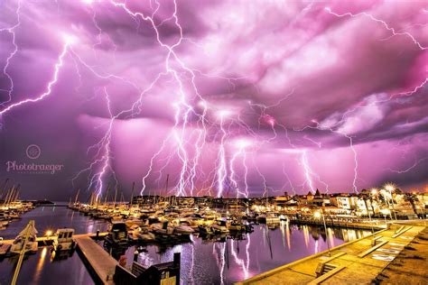 Current Electrical Storm In Perth Western Australia Photo Michael