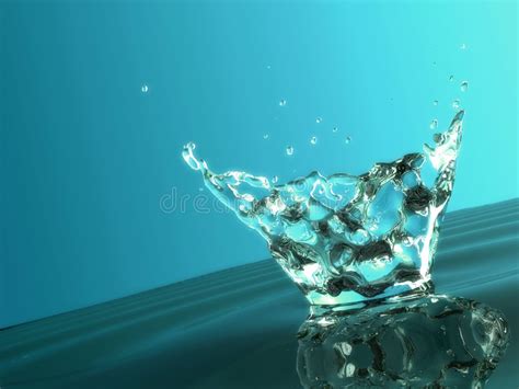 Cool Water Splash Stock Image Image Of Brandy Glowing 3259617
