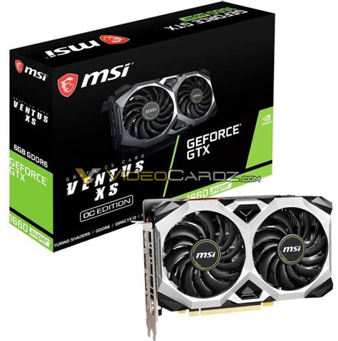 Msi Geforce Gtx 1660 Super Gaming X And Ventus Xs Pictured Techpowerup