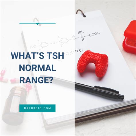 Whats Tsh Normal Range Dr Michael Ruscio Dc