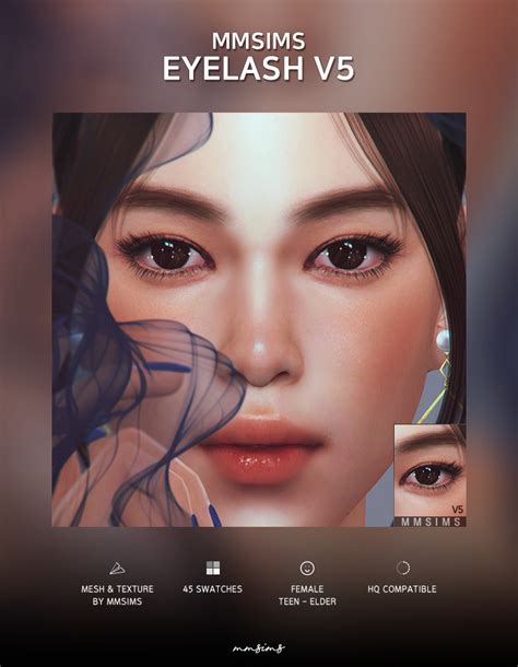 Eyelash V5 From Mmsims • Sims 4 Downloads