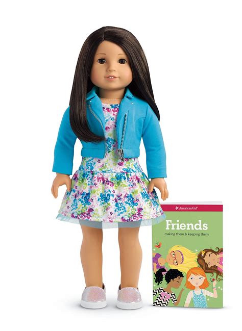 buy american girl truly me doll 64 with brown eyes black hair light skin tone online at