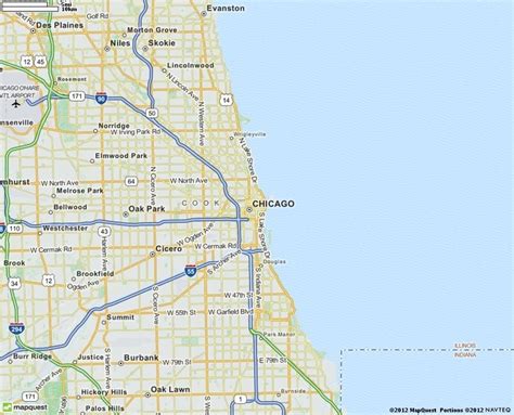 Mapquest Maps Driving Directions Map Map Oak Park
