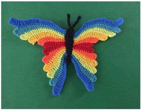 Ergahandmade Crochet Butterfly Free Pattern Step By Step Video Tutorial