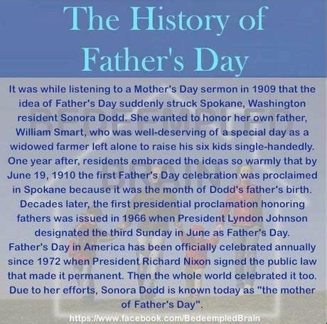 The first father's day was celebrated on june 19, 1910, in the state of washington. The History Of Father's Day Pictures, Photos, and Images ...
