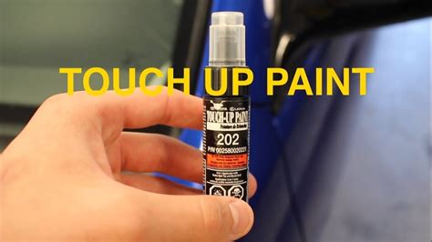 How To Apply Touch Up Paint To Your Car Youtube