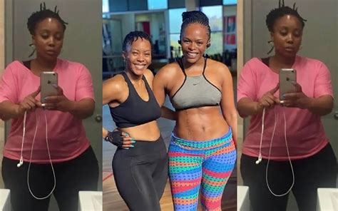 In Pictures Former Idols Sa Judge Unathi Nkayis Weight Loss Advice