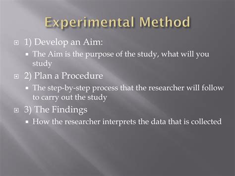 Ppt Experimental Research Methods Sampling And Ethics Powerpoint