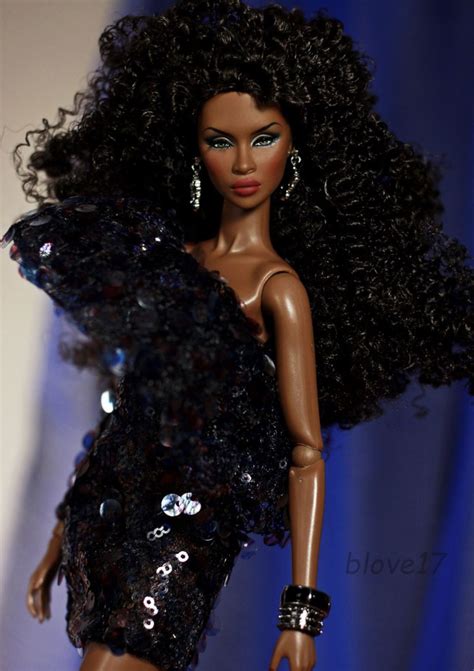 Adele Makeda By Blove17 African American Beauty African American Dolls Beautiful Barbie Dolls