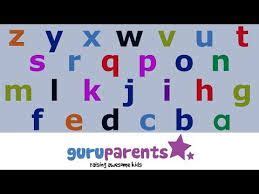 There are several helpful ways you can choose to learn it, such as using an online video to sing the alphabet song backwards or. Image result for backward alphabet | Phonics song ...