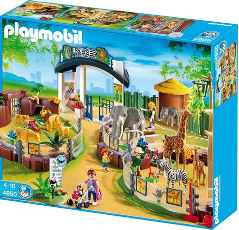 Playmobil Large Zoo With Entrance Toys And Games Playmobil