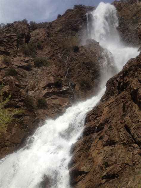 Waterfall At The Base Of Ogden Canyon Waterfall Old West Outdoor