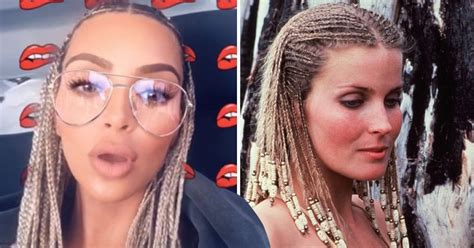 Kim Kardashian Accused Of Cultural Appropriation After Showing Off Bo Derek Braids Metro News