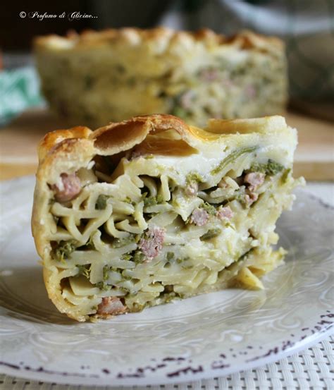 Timballo di tagliatelle agli asparagi - ricetta speciale