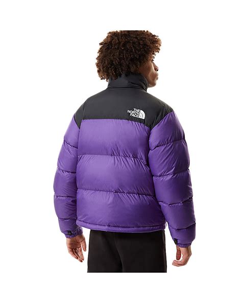 the north face giacca 1996 retro nuptse peak purple negozio online