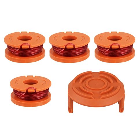 Iaksohdu 4 6Pcs Replacement Spool Line Parts Grass Trimmer Edger With