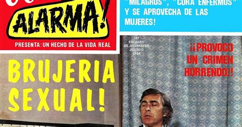 Comics Mexicanos De Jediskater Fotonovela Casos De Alarma No 78 “brujeria Sexual