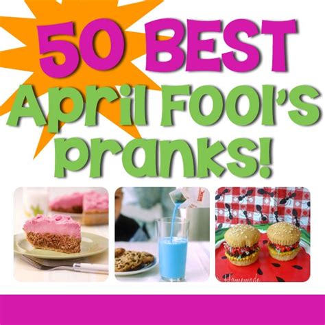 So, if you are looking for best april fool jokes and pranks, you have come to the right place. 50 Best April Fool's Pranks!