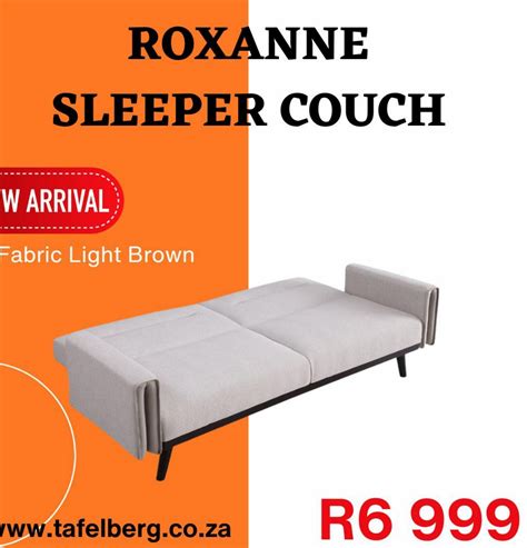roxanne sleeper couch offer at tafelberg furnishers