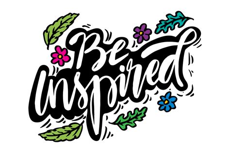 Be Inspired Graphic By Handhini · Creative Fabrica