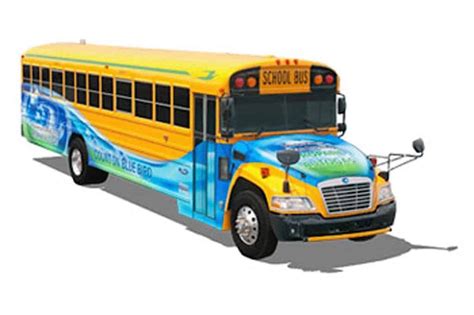 Blue Bird Unveils New Propane Vision Conventional School Bus School