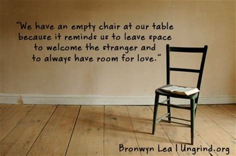 Quotes Empty Chair