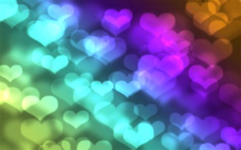 Hearts Shaped Bokeh Background Free Stock Photo Public Domain Pictures