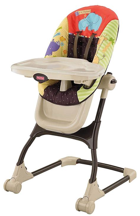 Fisher-Price Luv U Zoo EZ Clean High Chair | Baby high chair, Best baby