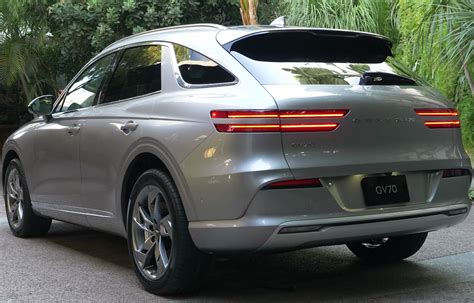 Genesis Electrified Gv70 Ev Facelift Enters Production In Aug 2024