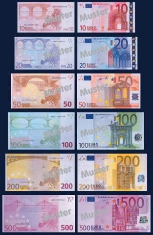 Februar 1993 und dem 31. gibt es einen 1000 euro schein? (Geld, 1000euro)