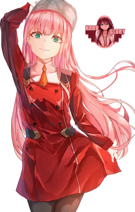 Darling In The Franxx Zero Two Render Png Pnghq