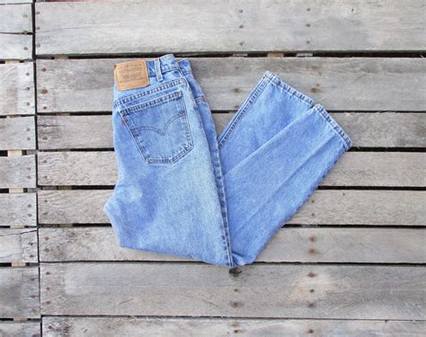 Levis 912 Jeans Vintage High Rise 1980s Orange Tab Slim Fit Tapered