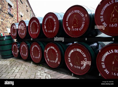 Barrels Of Whiskey Stock Photo Alamy