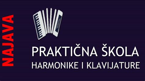 Uskoro Praktična škola Za Sviranje Narodne Muzike Na Harmonici