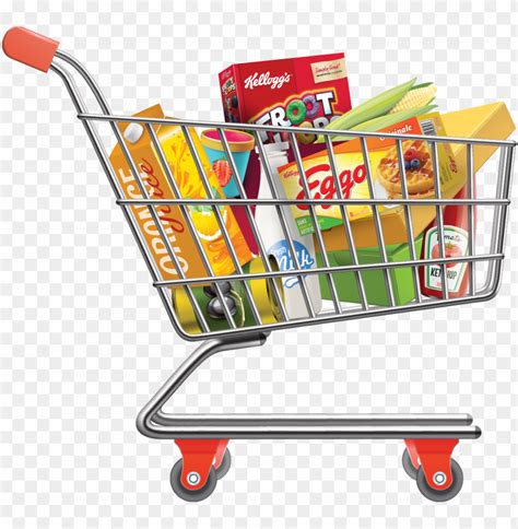 Shopping Cart Computer Icons Shopping Cart With Groceries Png Image
