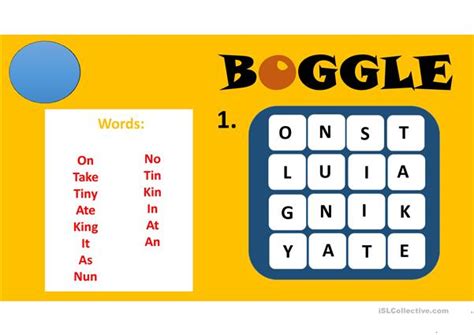 When it comes to playing games, math may not be the most exciting game theme for most people, but they shouldn't rule math games out without giving them a chance. Boggle Word Game Online Free / Boggle Game English Esl ...